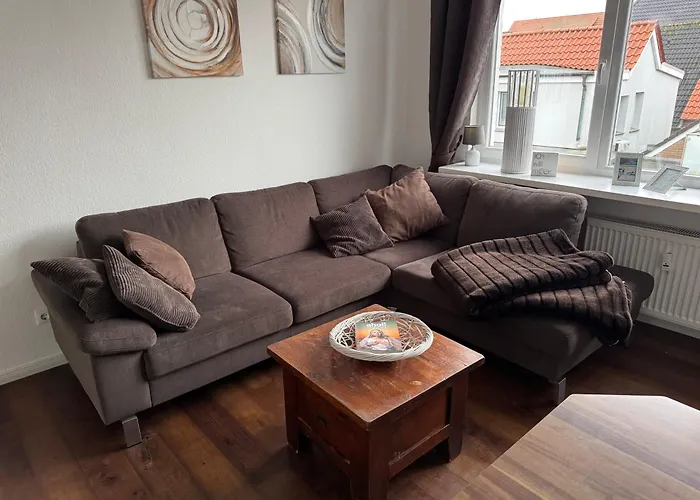 Geschmackvolle Ferienwohnung zentral und strandnah gelegen. WLAN kostenlos. Norderney